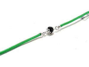 Silver Cord Bracelet 19cm On Coccu Kokos Sabegia
