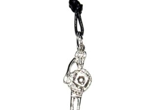 Silver Bronzetto Pendant Necklace
