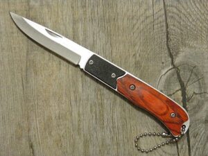 Coltello serramanico in Legno (15,5cm)