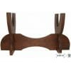 wooden stand specifically for pistols or swords