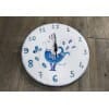 Ceramica Sarda Pavoncella Orologio Da Parete Rotondo in 3 colori a scelta