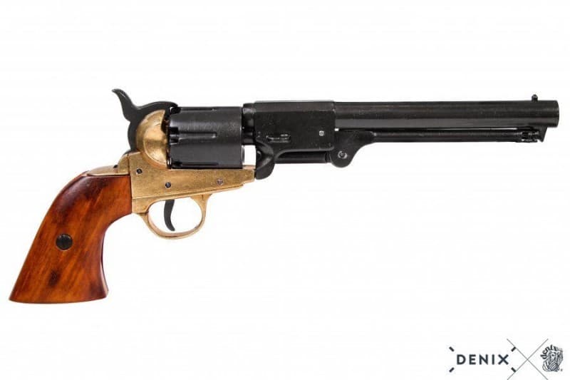 COLT REVOLVER CONFEDERATE pistol black 1860