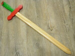 Coloured Wooden Musketeer Sword