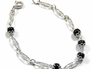 Su Coccu bracelet in Sardinian filigree silver Filu&Trama