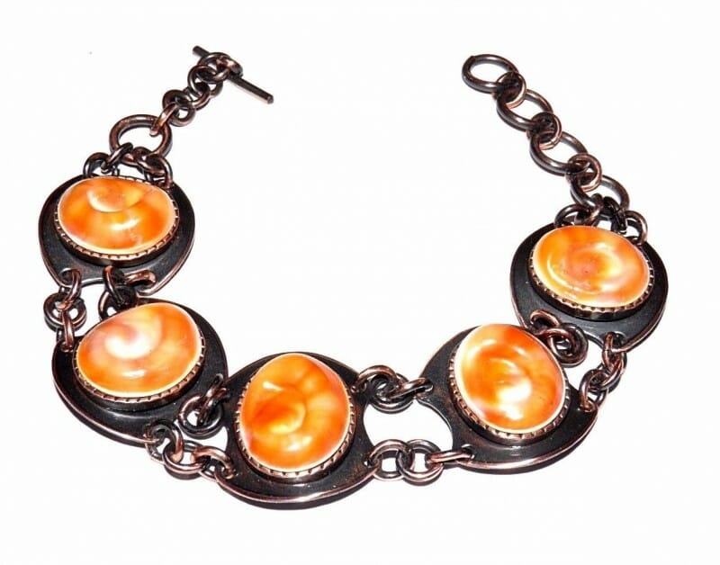 Occhio Di Santa Lucia Semi Rigid Bracelet - Lady M Sardinia Saint Lucia's Eye Semi Rigid Bracelet