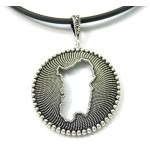 Collana Pendente Isola Sardegna Corbula Grande