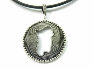 Corbula Large Sardinia Island Pendant Necklace