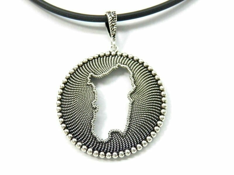 Collana Pendente Isola Sardegna Corbula Grande