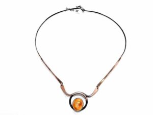 Collar Rígido de Cobre Occhio Di Santa Lucia
