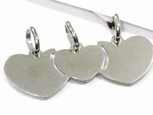 Ciondolo Dolce Metà In Argento