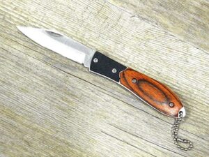 Coltello serramanico in Legno (15,5cm)