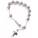 Pulsera Rosario Virgen de Plata