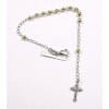 Silver Madonna Rosary Bracelet