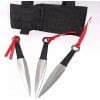 Coltello Da Lancio per bersaglio 3 Pezzi Con Custodia (16cm)