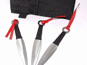 Cuchillo Lanzador Target 3 Piezas Con Funda (16cm)