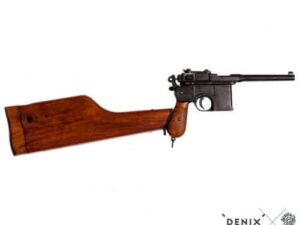 MAUSER C96 pistol with wooden holster GERMANY 1896