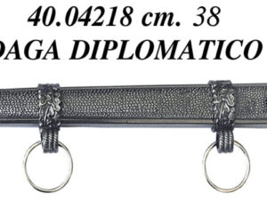 Daga Diplomatico pugnale in metallo (38cm)