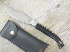 Coltello artigianale Arburesa in Corno di montone Lama in acciaio (27cm)