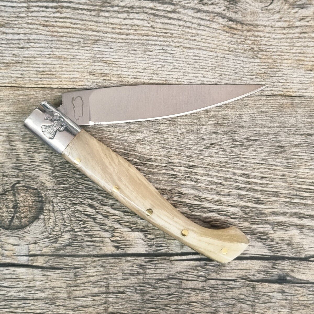 20260616_172011 Coltello Pattada Manico In Corno Di Montone (17,5Cm) Lama Da 8 Cm - Lady M Sardegna