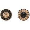 RELOJ DE PARED gigante madera DIAM. 58 cm