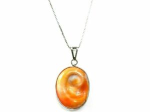 Collana Con Ciondolo Occhio Di Santa Lucia In Argento