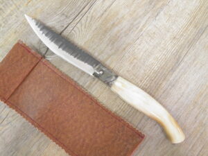 Coltello artigianale Arburesa  lama forgiata da scanno (28cm)