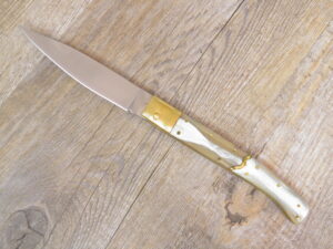 Coltello Pattada Manico in Corno Di Bue lucido (24cm)