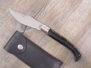 Coltello artigianale Arburesa in Corno di bufalo Lama in acciaio (27cm)