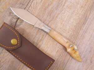 Foggia Antica knife Muflone horn handle Sardinian historical knife (24cm)
