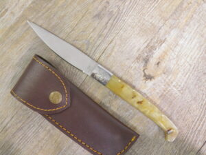 Coltello Pattada Manico in Corno Di Muflone grezzo(24cm)