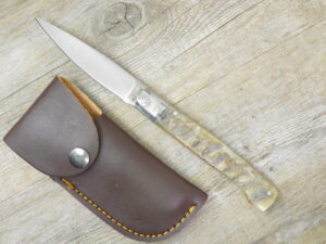 Pattada Knife Rough Mouflon Horn Handle (24cm)