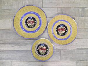Cesto Canesto Sardo da Parete o x dolci Con Broccato Costume Sardo