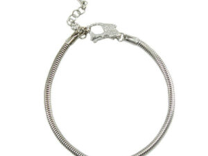 Bracelet silver base Filu & Trama with Sardinian filigree sinnus 20 cm