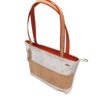 Borsa in sughero naturale con tappeto sardo da donna tracolla 100% made in sardegna