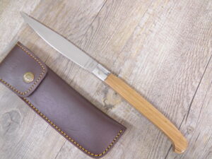 Coltello Pattada Manico in legno di castagno (32cm)