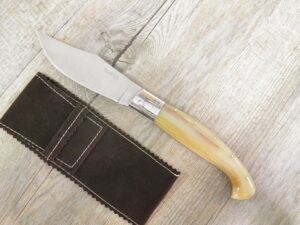 Arburesa pusceddu skinning knife made of ox horn (25.5 cm)