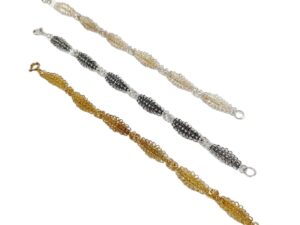 Leaf bracelet ring Sardinian filigree Sardinian costume ring in 3 colours