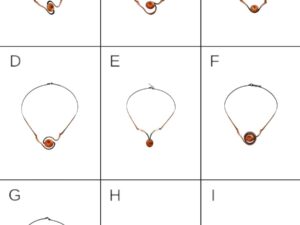 Girocollo Rigido in rame con Occhio Di Santa Lucia in 7 modelli differenti