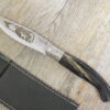 Coltello artigianale Arburesa  Scena Caccia Al Cinghiale sulla lama (21cm)