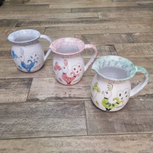 Caraffa da 1\4 (250CL) in Ceramica Sarda Pavoncella H12 x 13 cm