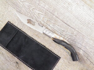 Handcrafted Arburesa blade with sardinian silhouette (22cm)