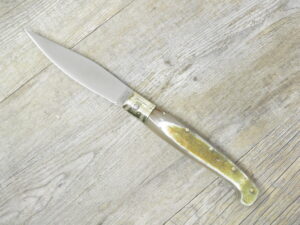 Coltello Pattada Pintus Manico in Corno Di Bue Grezzo (22cm)