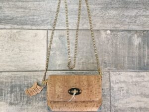 Borsa Borsetta velluto in sughero Naturale da donna factory 100% sardegna
