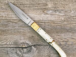 Coltello Pattada Manico in Corno Di Bue lama da 11 cm (24cm)