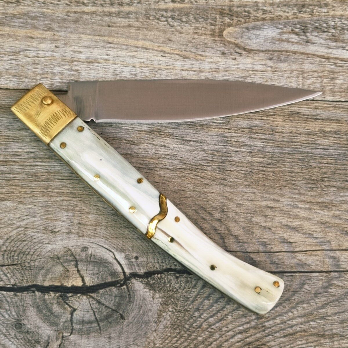 20260620_184110 Coltello Pattada Manico In Corno Di Bue Lama Da 11 Cm (24Cm) - Lady M Sardegna