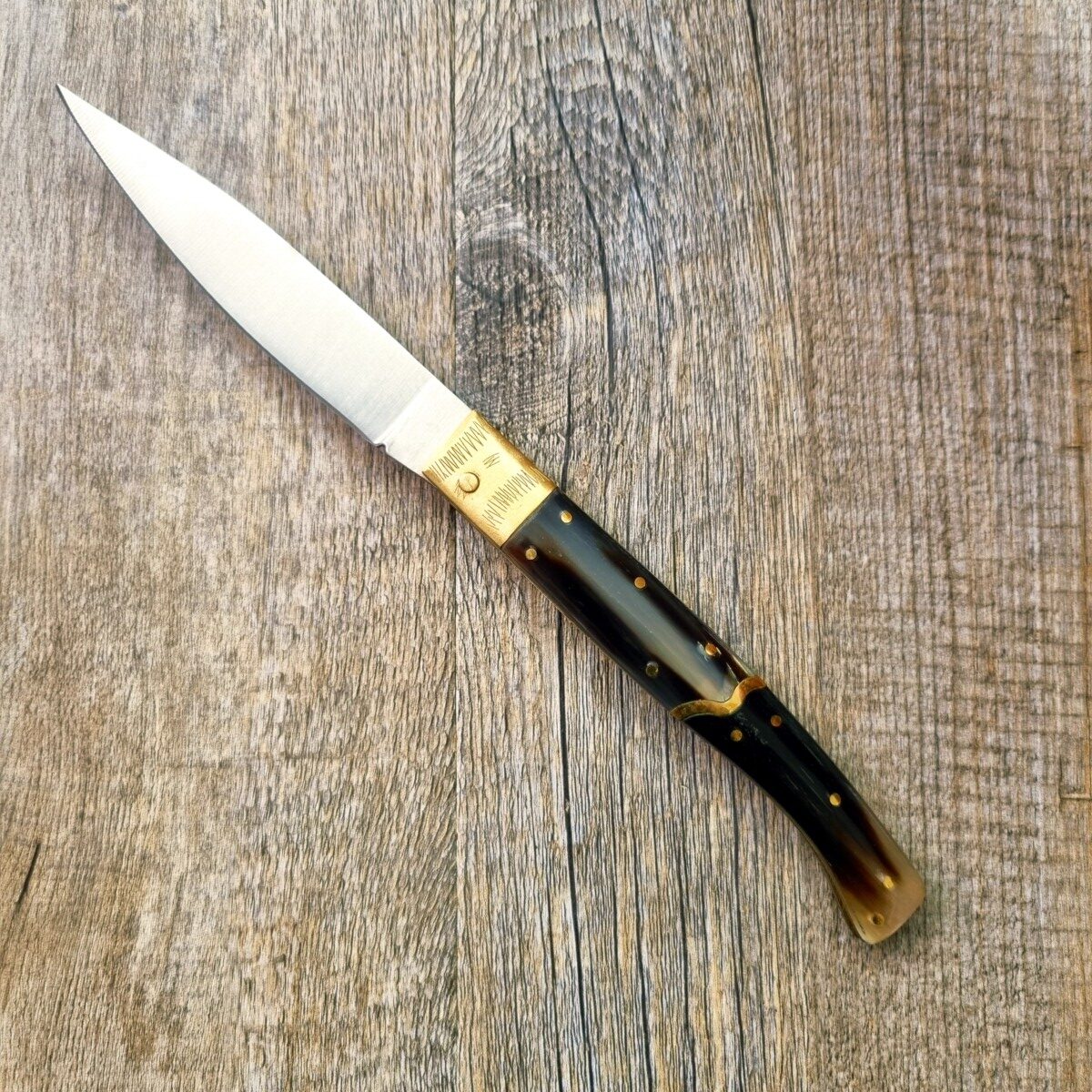 Coltello Pattada Manico In Corno Di Bue Lama 11 Cm (24Cm) - Lady M Sardegna Coltello Pattada Manico In Corno Di Bue Lama 11 Cm (24Cm)