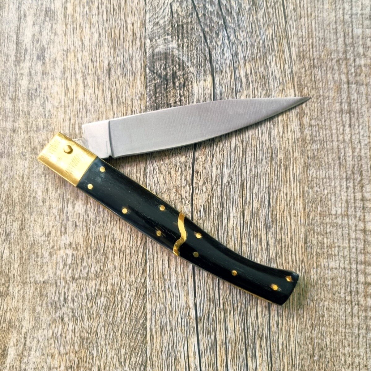 20260927_181130 Coltello Pattada Manico In Corno Di Bue Lama Da 11 Cm (24Cm) - Lady M Sardegna