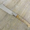 Coltello artigianale Lametta  Corno Di Montone grezzo  (18,5cm)