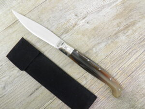 Coltello Artigianale Pattada Brotzu Manico In Corno Di Bue (24M)