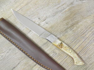 Home - Lady M Sardegna Coltello Artigianale Dorgalesa Manico In Corno Di Montone Grezzo (26Cm)